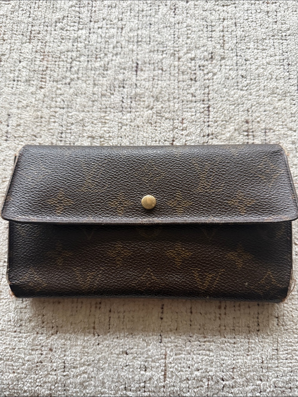 Vintage Louis Vuitton Wallet Project Piece